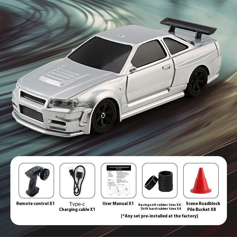 Mini RC Drift Car 4 Roues Motrices - Avec ou Sans Gyroscope