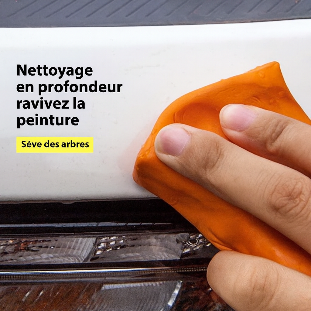 Clay Bar - Orange Volcanic Mud 100g