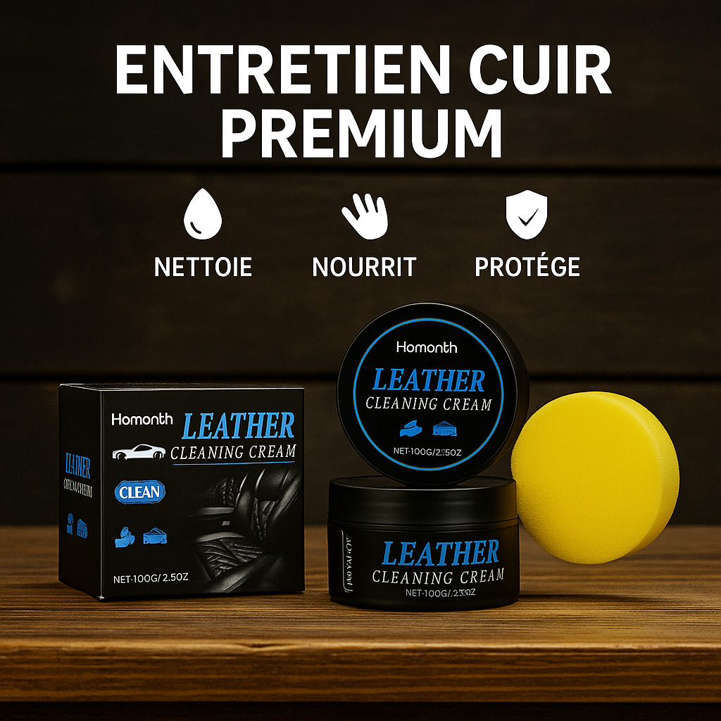 Crème Nourrissante pour Cuir – 100 g