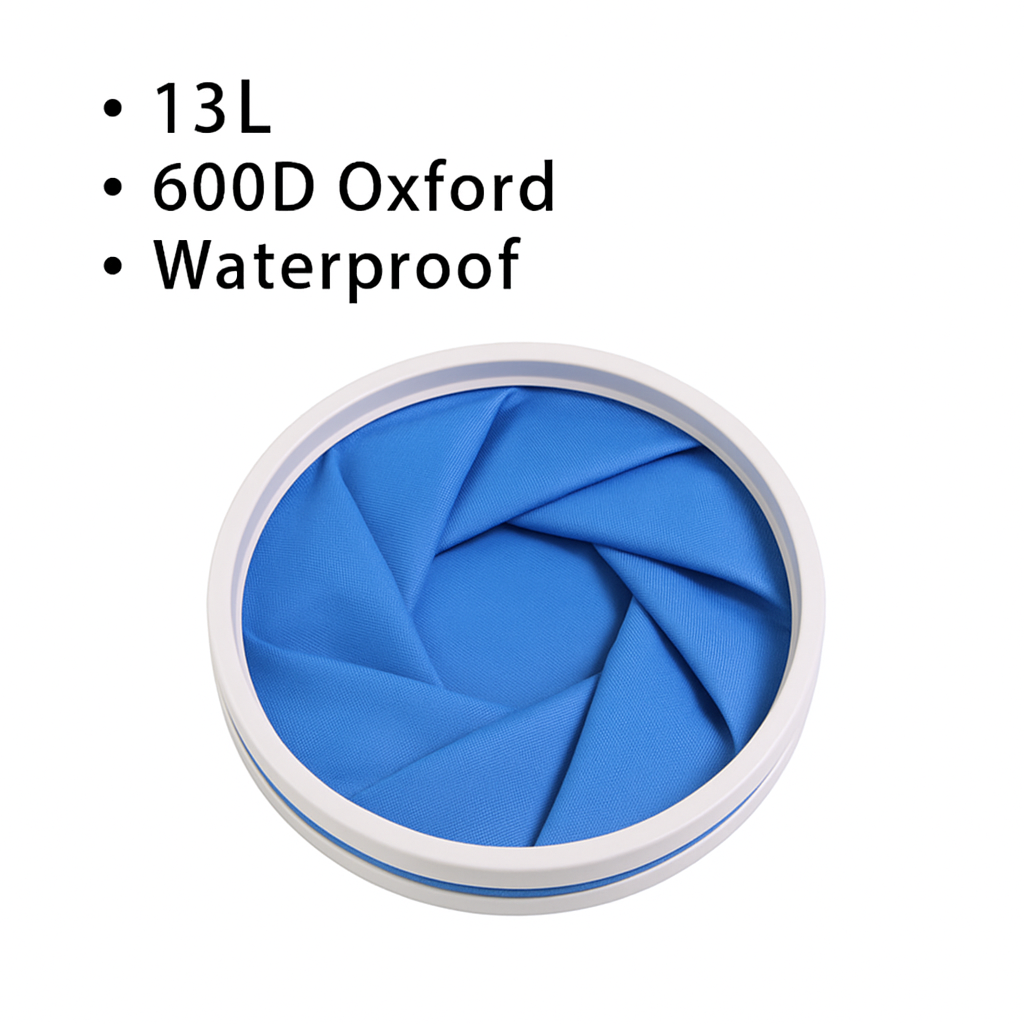 Seau pliable spécial lavage auto 11L / 13L