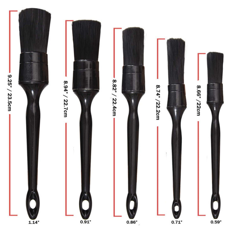 Kit Pinceaux Detailing Pro (5 pièces)