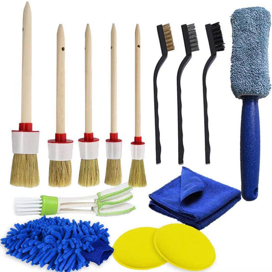 Kit Brosse & Pinceaux Detailing – 14 pièces