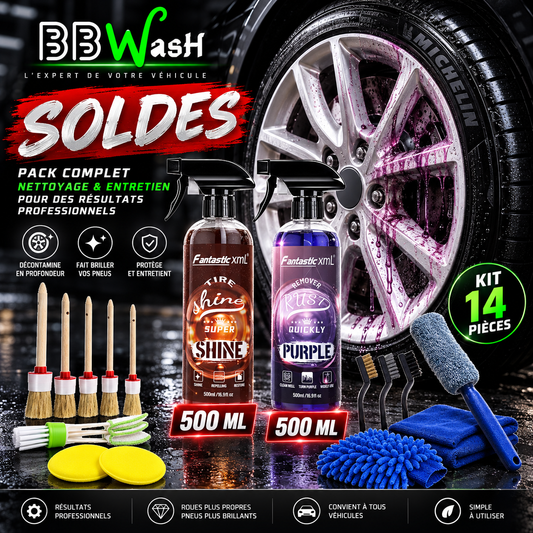ÉDITION SOLDES — Pack Jantes & Pneus 3-en-1