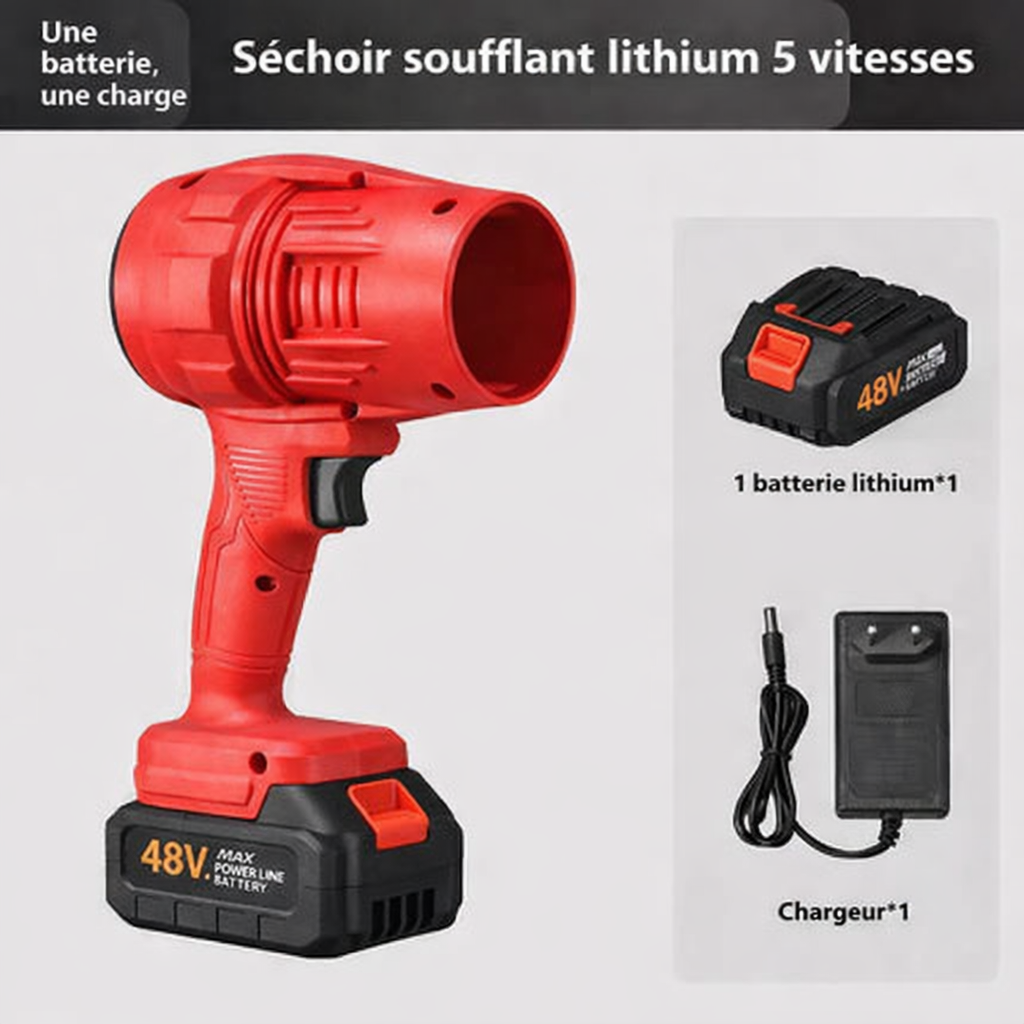 Souffleur de séchage sans fil 21V (haute puissance) – Spécial Detailing