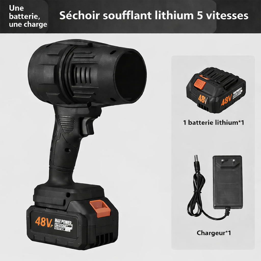 Souffleur de séchage sans fil 21V (haute puissance) – Spécial Detailing