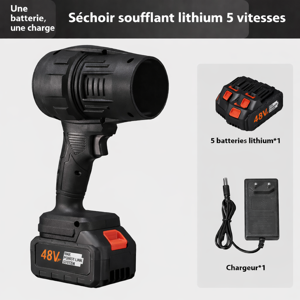 Souffleur de séchage sans fil 21V (haute puissance) – Spécial Detailing