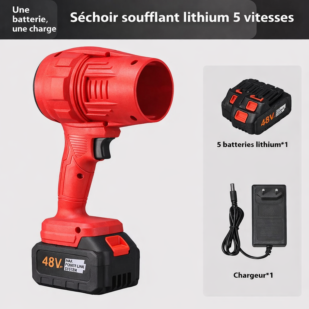 Souffleur de séchage sans fil 21V (haute puissance) – Spécial Detailing