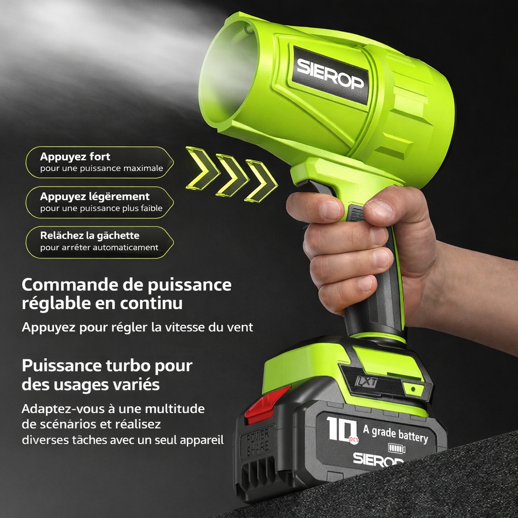Souffleur SIEROP NL-HD-5504 21V sans charbon