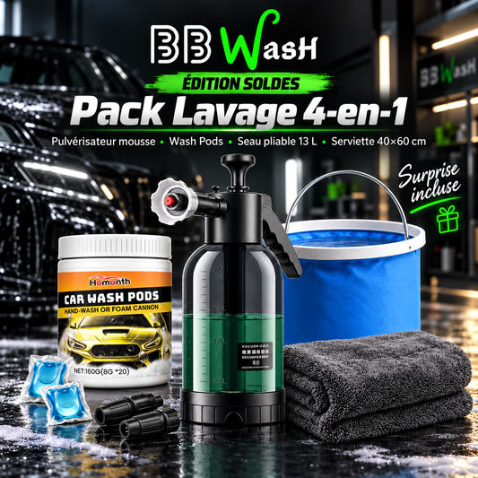 ÉDITION SOLDES — Pack Lavage 4-en-1